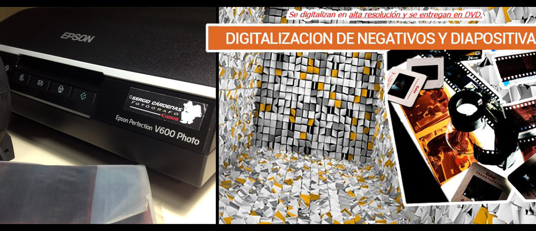 Servicio de Digitalización- Fotos/ negativos 35mm/ dipositivas/ documentos & papeles